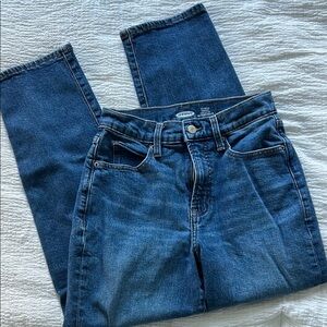 Old Navy Sky-Hi Straight Extra High Rise Secret Slim Pocket Jeans